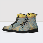 Bottes en cuir pour femmes Le Semeur de Vincent Van Gogh 