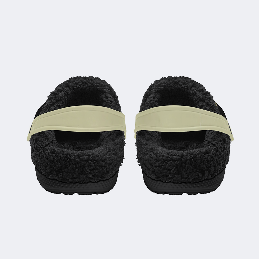 Death Moth - Fur Lined Slippers/Sandals