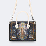 Oribos Castle Print Handbag Factory Direct Sales