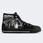 Horror Movie Vintage Graphic Print - High Top Canvas