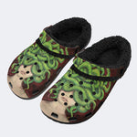 Medusa Print - Fur Lined Slippers