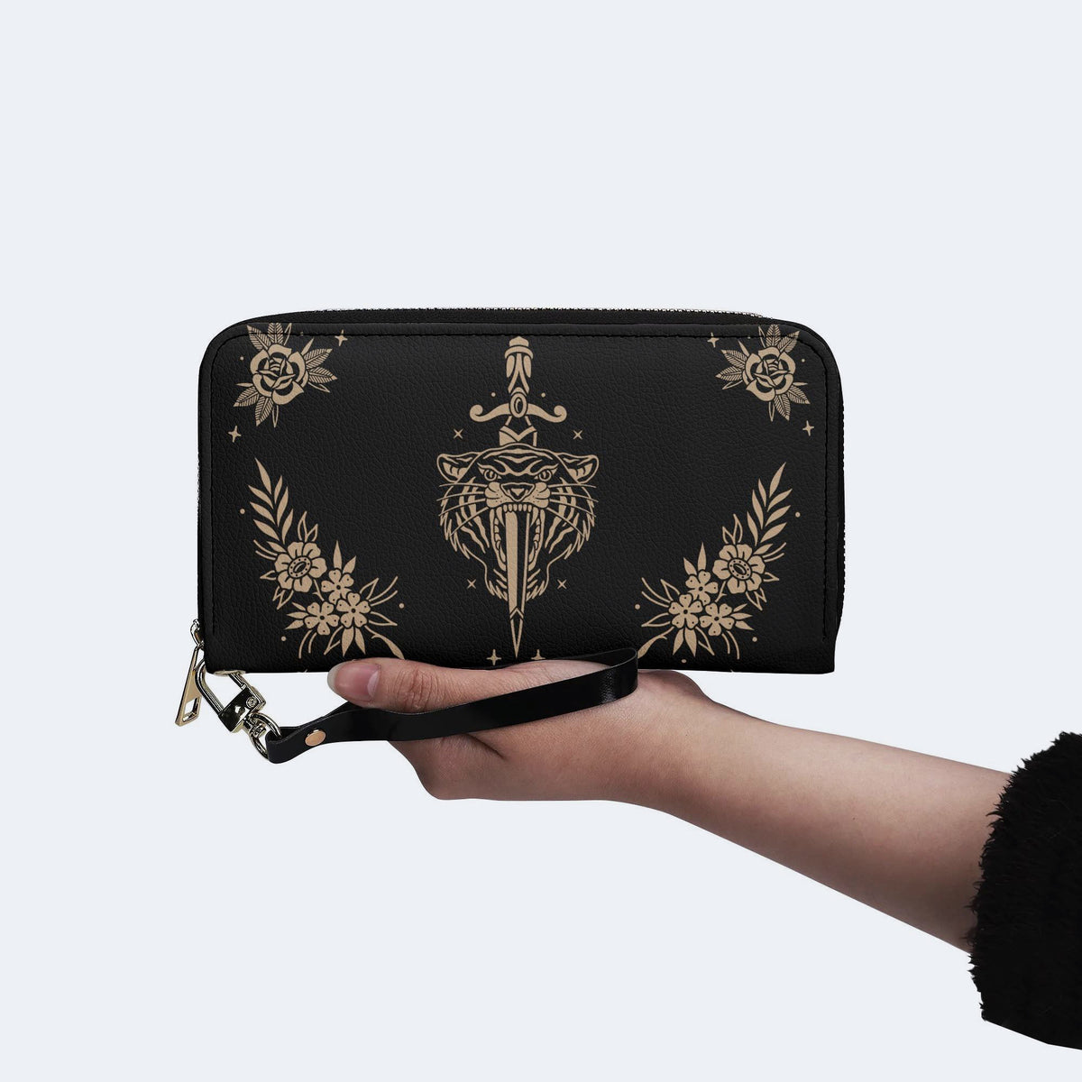 Tiger&Dagger Art Print - Leather Wallet