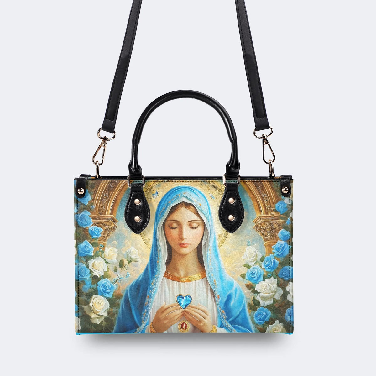 Virgin Mary - Leather Handbag
