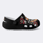 Death Moth Vintage Print - Kid's Slippers/Sandals