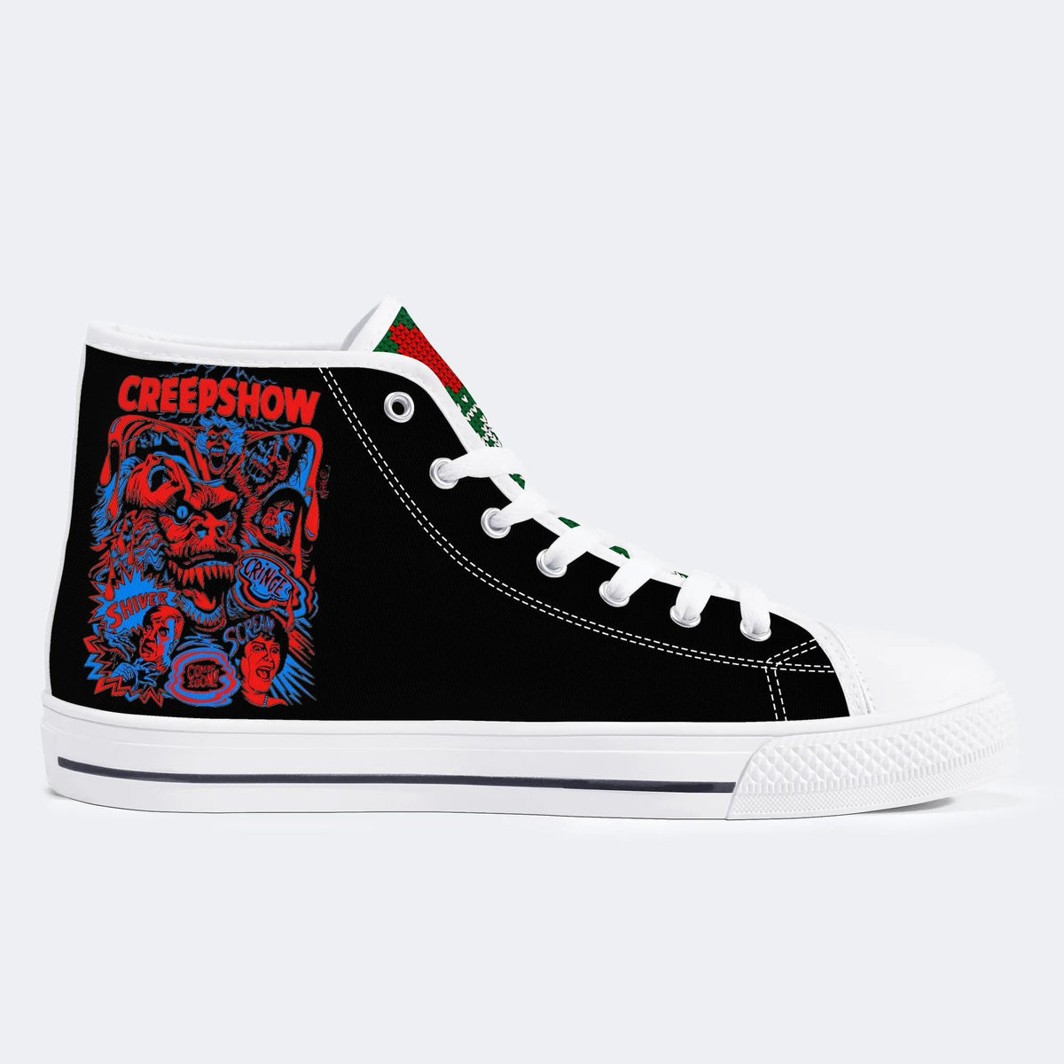 Unisex Horror Movie Graphic Print - High Top Canvas