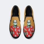 Unisex Monster Print - Slip On Shoes