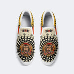 Vintage Tiger And Sword Print - Slip On Shoes