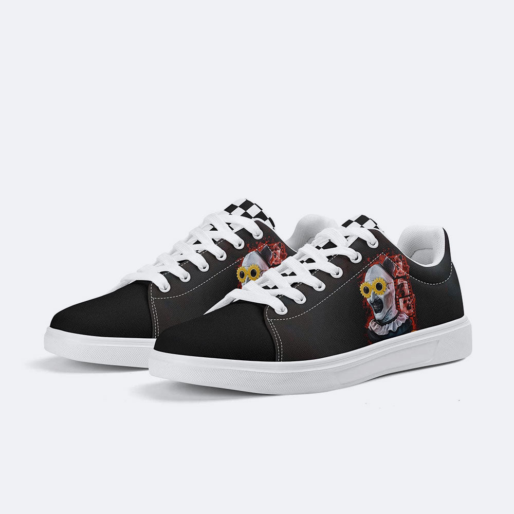 Unisex Horror Print - Skateboard Sneakers