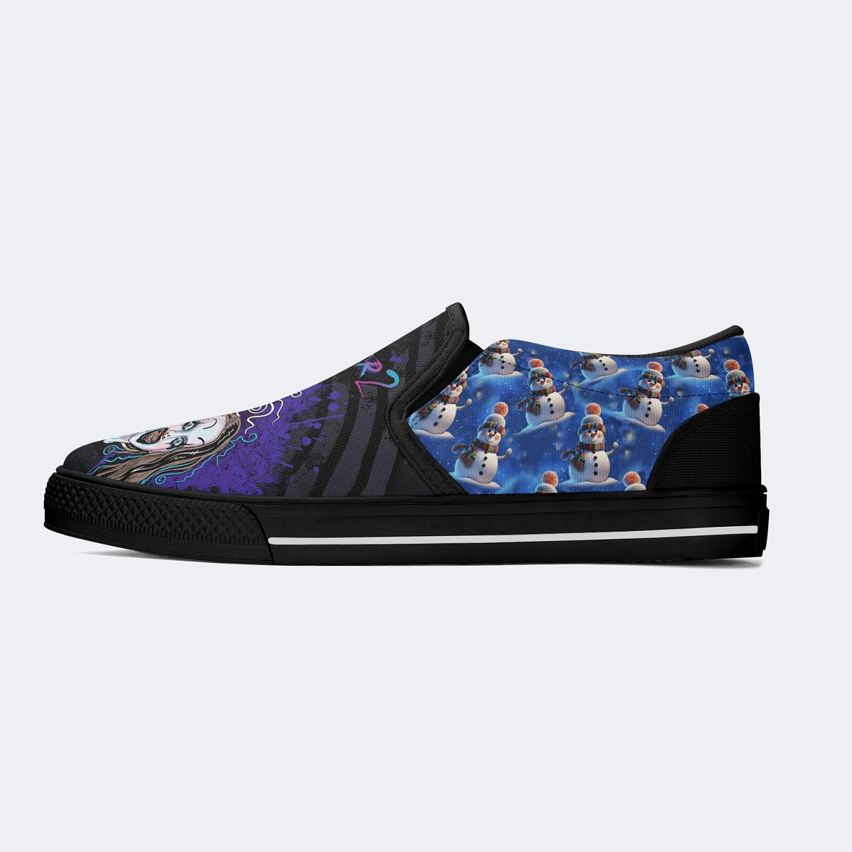 Horror Movie Graphic - Slip On Shoes