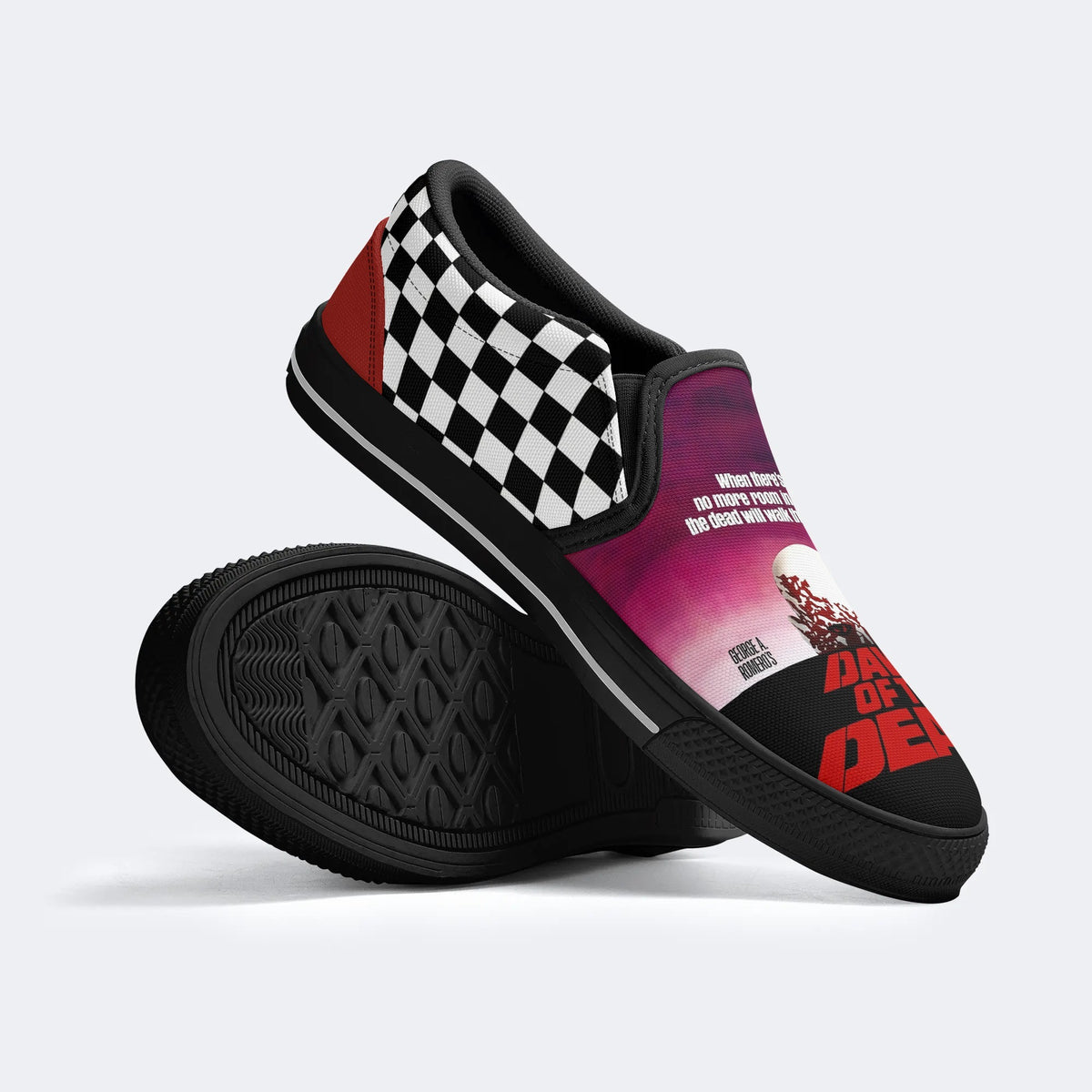 Horror Movie Printed - Slip On Shoes