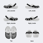 Personalized Skeleton Toes Skull Name - Fur Lined Slippers