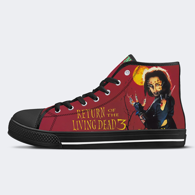 Unisex Horror-Druck - High Top Canvas