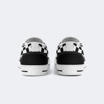 Blue Gradient Skeleton Toes Skull - Slip On Shoes
