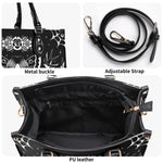 Vintage Tattoo Art Print - Leather Handbag