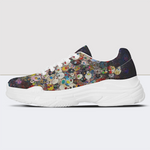 Classic Skull Print Chunky Sneakers