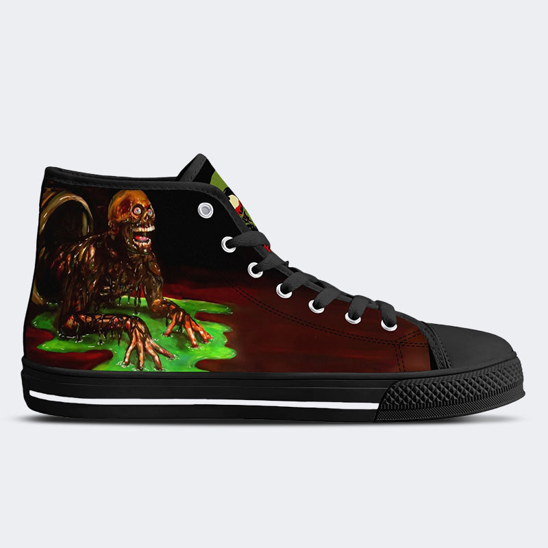 Horrorfilm-Druck - High Top Canvas