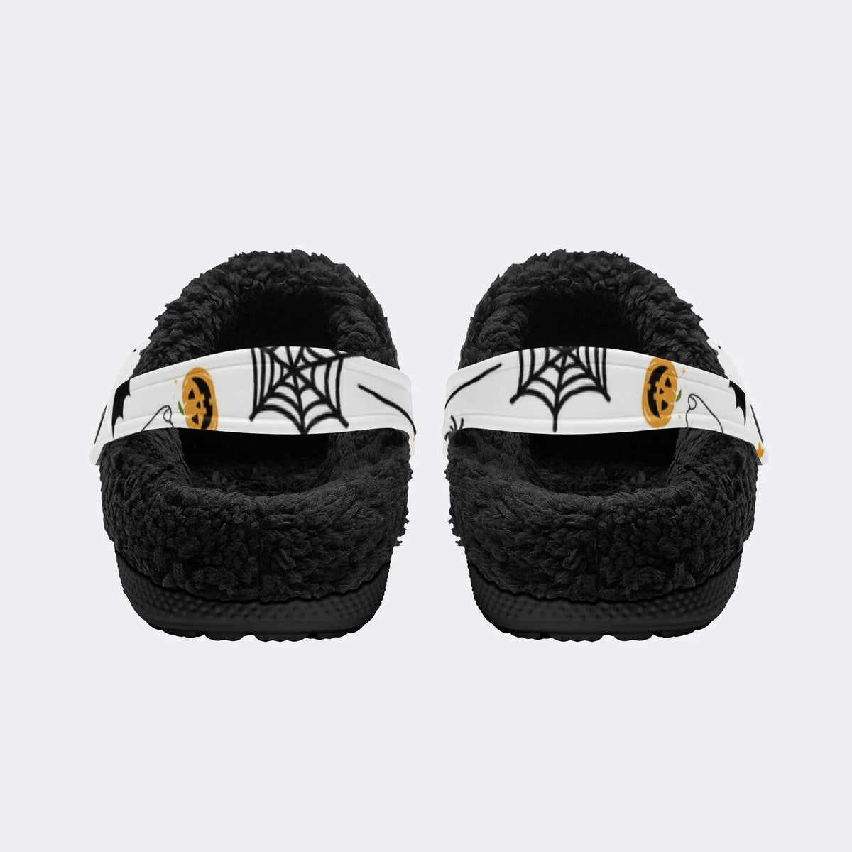 Spider Witch Pattern - Fur Lined Slippers/Sandals