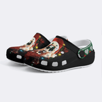 Horror Santa Claus Ghostface Print - Kid's Slippers/Sandals