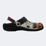 Haunted Harvest - Fur Lined Slippers/Sandals