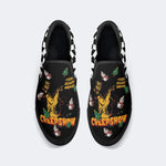 Horror Movie Vintage Graphic Print - Slip On Shoes
