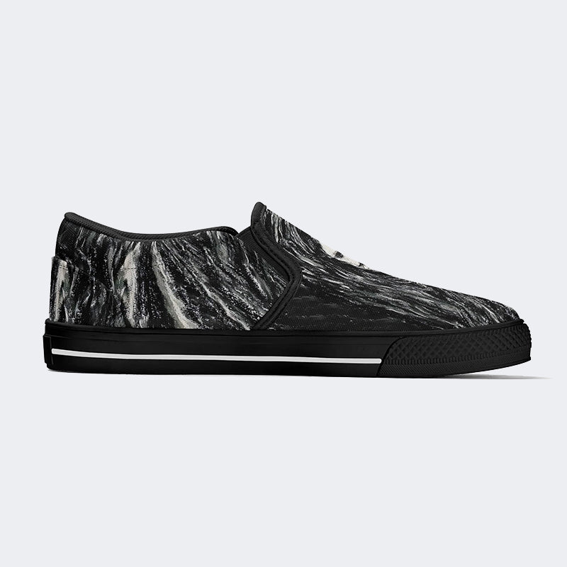 Unisex Horror Print - Slip On Shoes