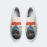 Jaws Retro Poster Unisex Classic Print - Slip On Shoes