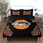 Trust No One Snake Print - Three Piece Bedding Set