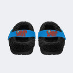 Deep Sea Shark - Fur Lined Slippers/Sandals