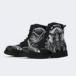 Surreal Death Moth&Skull - Boots