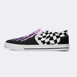 Purple Gradient Skeleton Toes Skull - Slip On Shoes