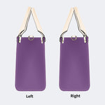 Inscribed Viper Print - Leather Handbag