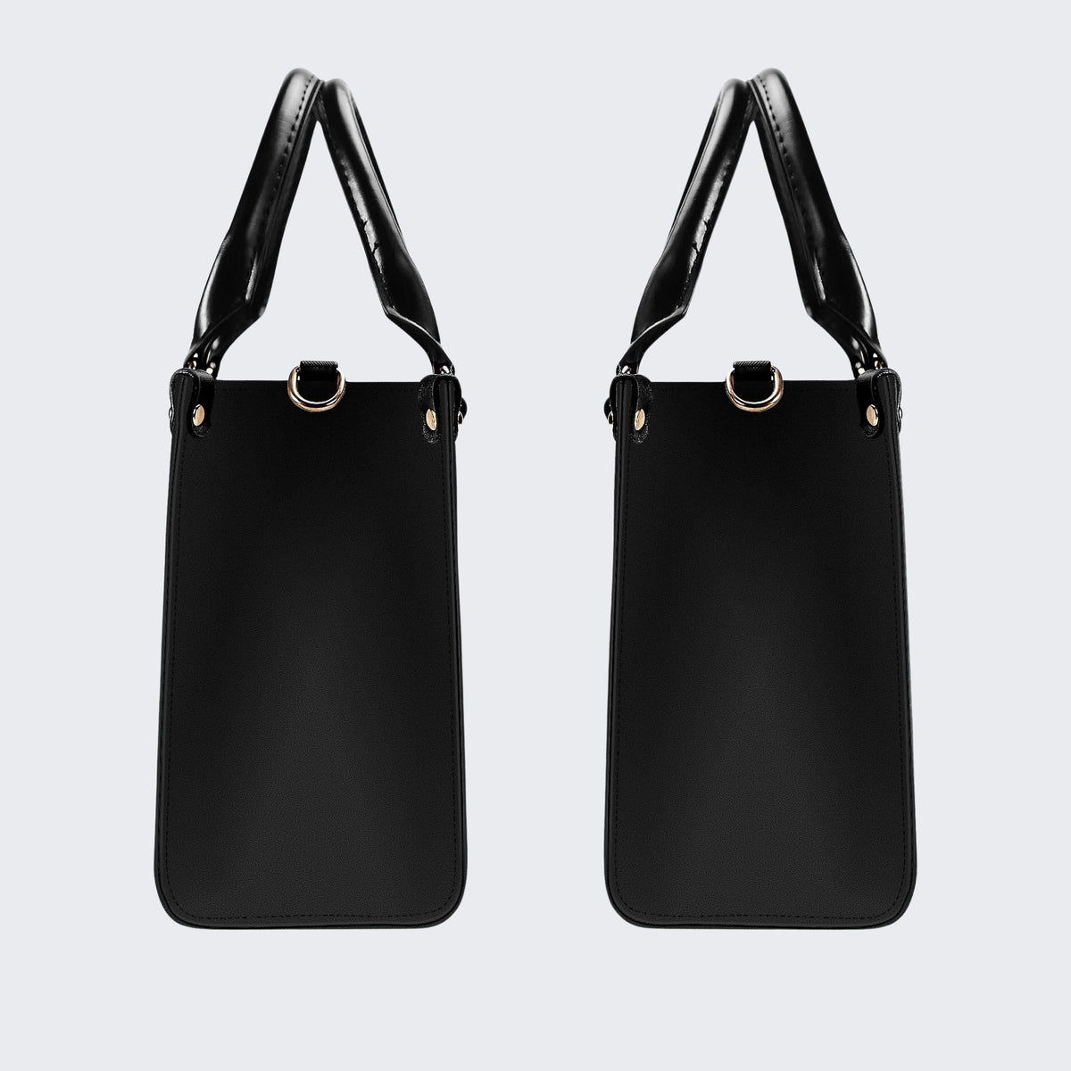 Cat Playing Drums - Leather Handbag
