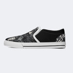 Horror Collage Print - Slip On Shoes