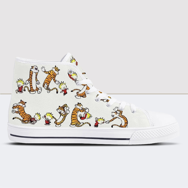 Best of Calvin High Top Canvas Shoes