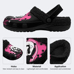 Pink Ghostface Horror - Fur Lined Slippers/Sandals