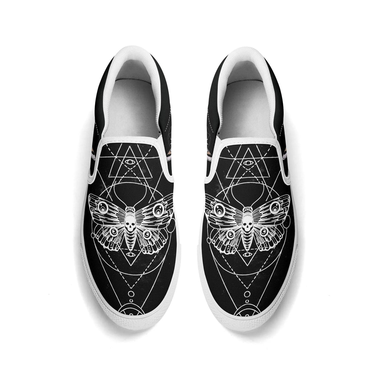 Unisex Death Moth&amp;Skull - Slipper 