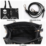 Retro Ghost Eye - Leather Handbag