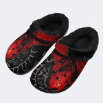 Punk Hell Demon - Fur Lined Slippers/Sandals