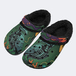 Green Raven - Fur Lined Slippers/Sandals
