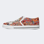 Unisex Christ Mary Graffiti Art Print - Slip On Shoes