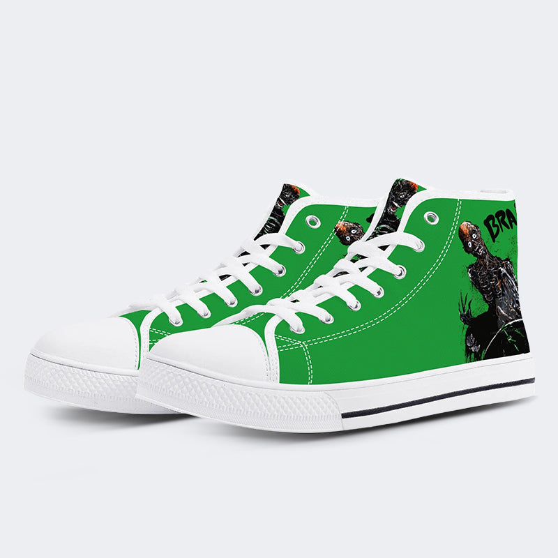 Unisex Horror-Druck - High Top Canvas