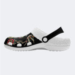 Tiger&Snake Art Print- Fur Lined Slippers/Sandals