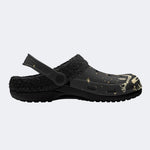 Dark Skull Crystal - Fur Lined Slippers/Sandals