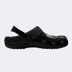 Blood Mouth Bat Skull - Fur Lined Slippers/Sandals
