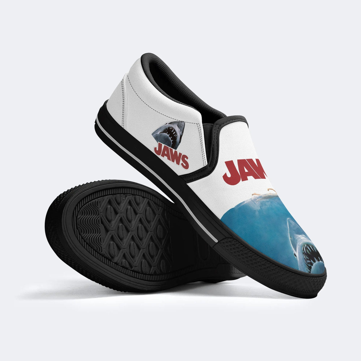 Quint's Shark Fishing Jaws Retro - Slip On Shoes