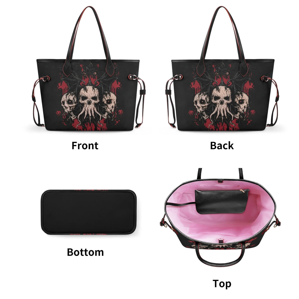 Bloody Cthulhu Art - Large capacity handbag