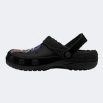 Hip‑hop Winter Dog - Fur Lined Slippers/Sandals
