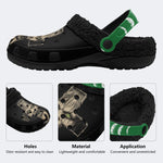 Horror Evil Eyes - Fur Lined Slippers/Sandals