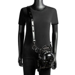 Punk Dark Skull Crossbody Bag