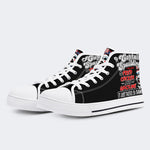 Horror Print - High Top Canvas